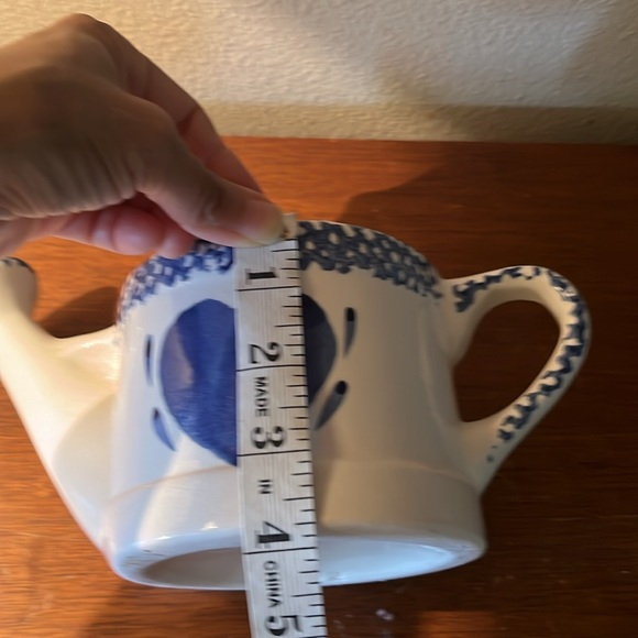Bazaars blue and white watering can, cottagecore - Picture 6 of 9